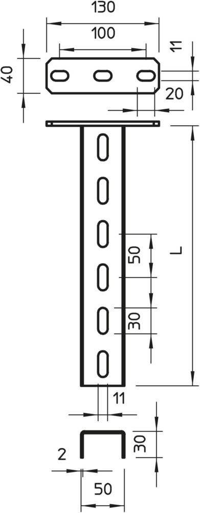 OBO Bettermann 6342366 Montagezubehör 1 St. Metall