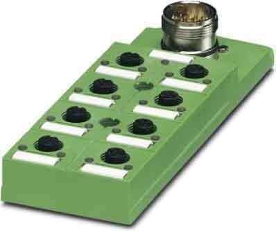 Phoenix Contact SACB-8/16-L-M23 1692459 Sensor/Aktorbox passiv M12-Verteiler mit Kunststoffgewinde 1 St.