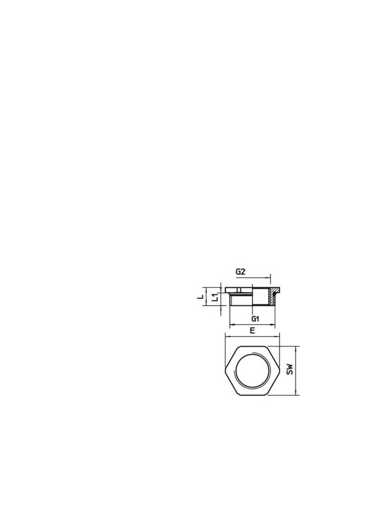 10 Stk. OBO Bettermann Adapter M - PG 165 ADA M32