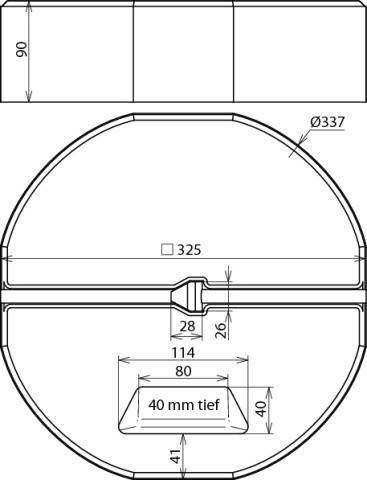 DEHN 102012 BES 17KG KT16 D337 Betonsockel 1 St.