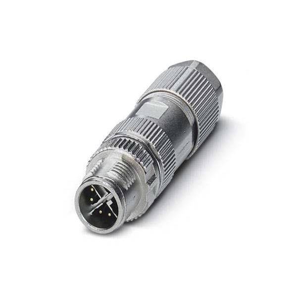 Phoenix Contact 1417430 Sensor-/Aktor-Datensteckverbinder M12 Stecker, gerade Polzahl Sensoren: 8P8C 1 St.