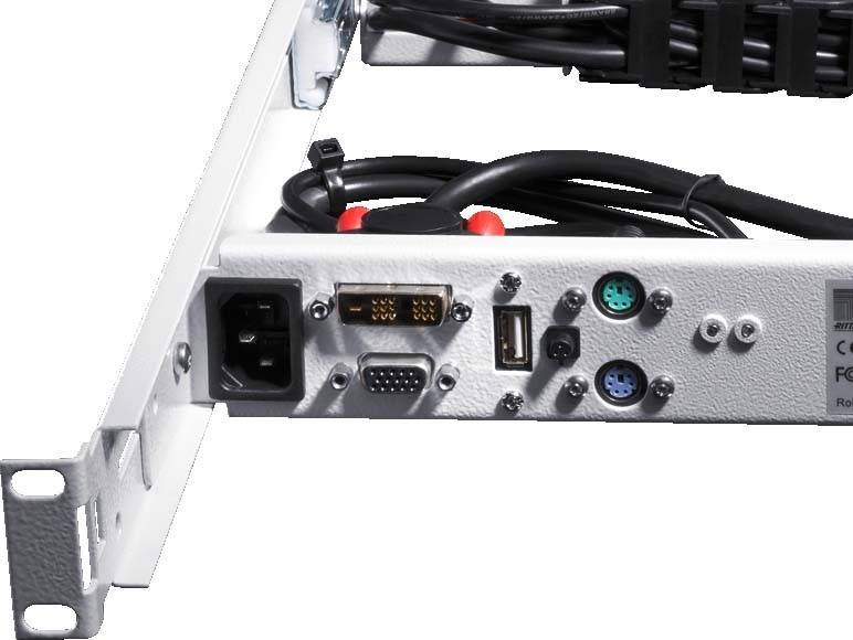 Rittal 9055.310 1 Port KVM-Konsole DVI, VGA