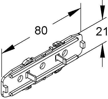 HKL Kanal-Kupplung Kanal-System BS KUV