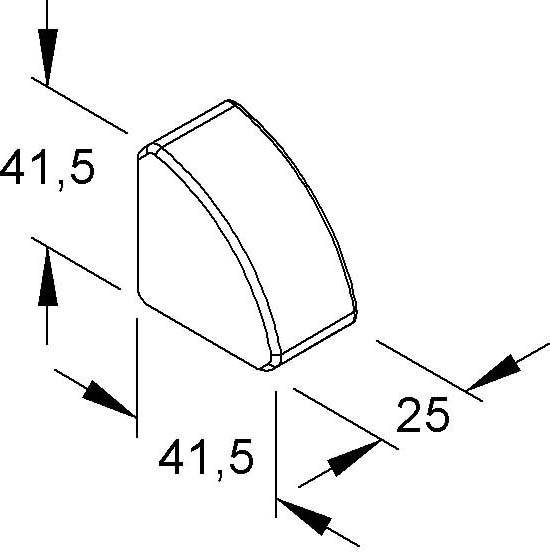 HKL Endstück rws EDKE50.3