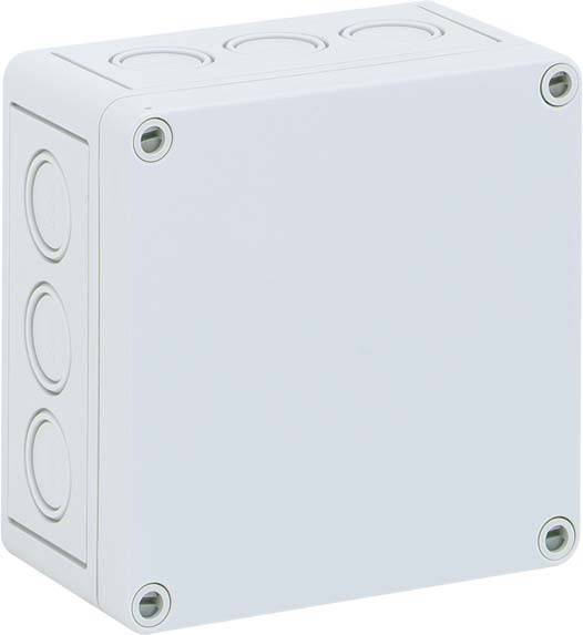 Spelsberg TK PS 1313-7-m Installations-Gehäuse 130 x 130 x 75 Polystyrol (EPS) Lichtgrau (RAL 7035) 1 St.