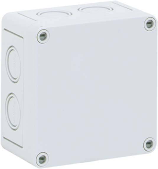 Spelsberg TK PS 1111-7-m Installations-Gehäuse 110 x 110 x 66 Polystyrol (EPS) Lichtgrau (RAL 7035) 1 St.