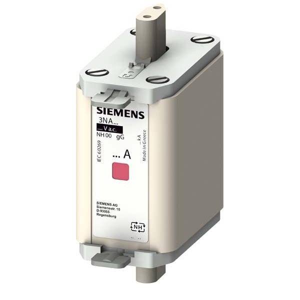 Siemens 3NA68226 Sicherungseinsatz Sicherungsgröße = 0 63 A 690 V 3 St.