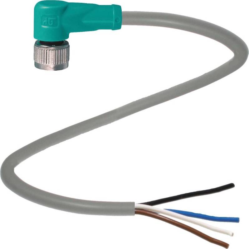 Pepperl+Fuchs Fabrik Kabeldose,2m,4pol.,M12 V1-W-