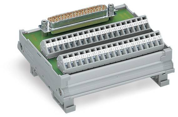 WAGO GmbH & Co. KG Übergabe Baustein 37pol.,Sub-Min-D-Sti 289-548
