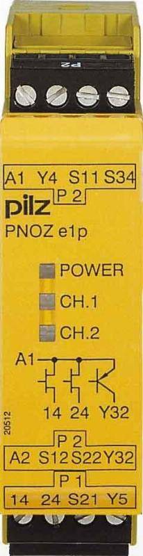 Pilz Not-Aus-Schaltgerät PNOZ e1.1p #774133