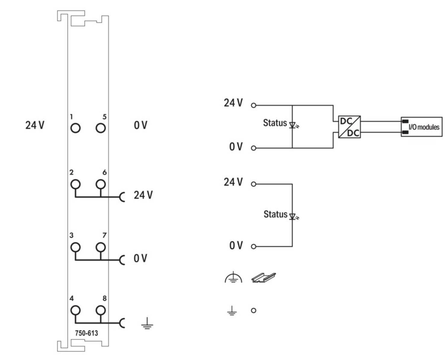 WAGO SPS-Systemeinspeisung 750-613 1 St.