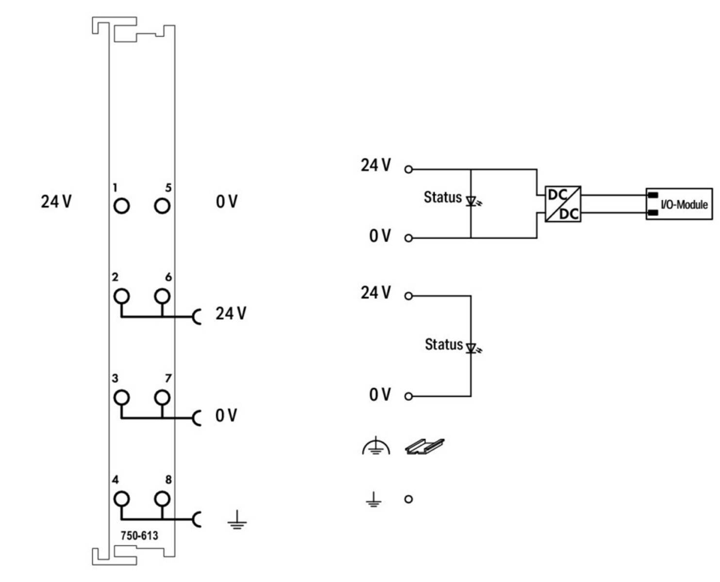 WAGO SPS-Systemeinspeisung 750-613 1 St.