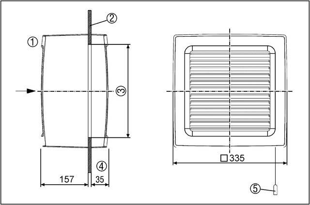 Maico Ventilatoren Maico Wand- und Fensterlüfter