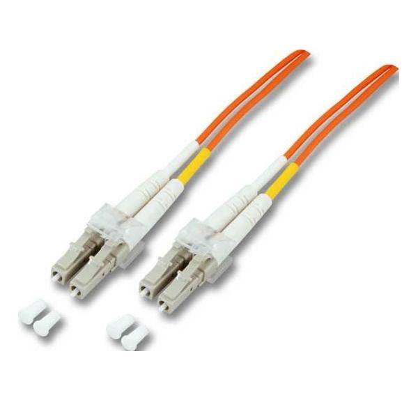 EFB Elektronik O0310.20 Glasfaser LWL Anschlusskabel [1x LC-Stecker - 1x LC-Stecker] 50/125 µ Multimode OM2 20.00 m