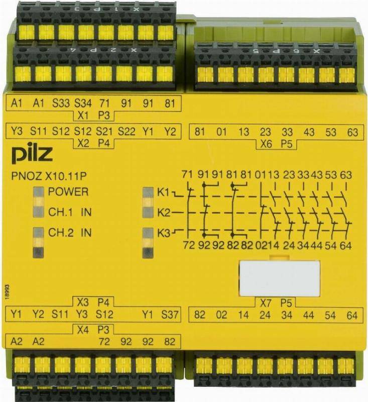 Pilz Not-Aus-Schaltgerät PNOZ X10.11PC#787750