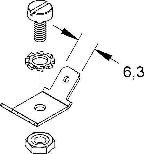 Niedax Flachst.-Garnitur GSLS 63