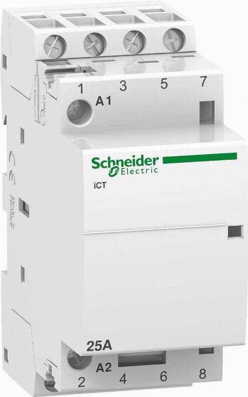 Schneider Electric A9C20134 Installationsschütz 4 Schließer 1.6 W 400 V/AC 25 A 1 St.