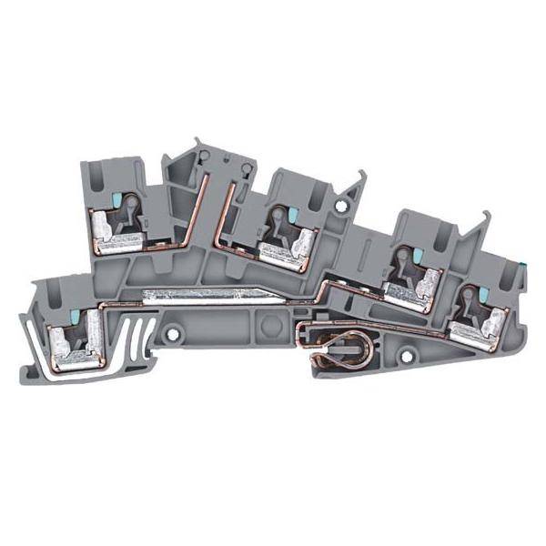 Siemens M Installationsklemme 8WH6001-4PF00 5,2mm Breite grau