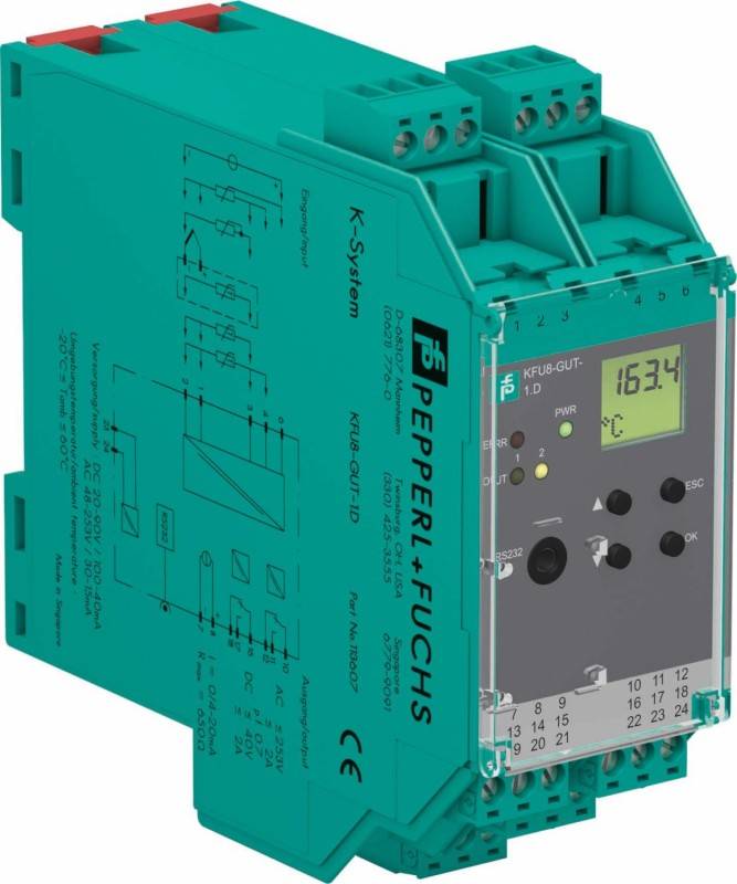 Pepperl+Fuchs KFU8-GUT-1.D Pepperl & Fuchs Temperaturmessumformer mit Grenzwerten KFU8-GUT-1.D 231226