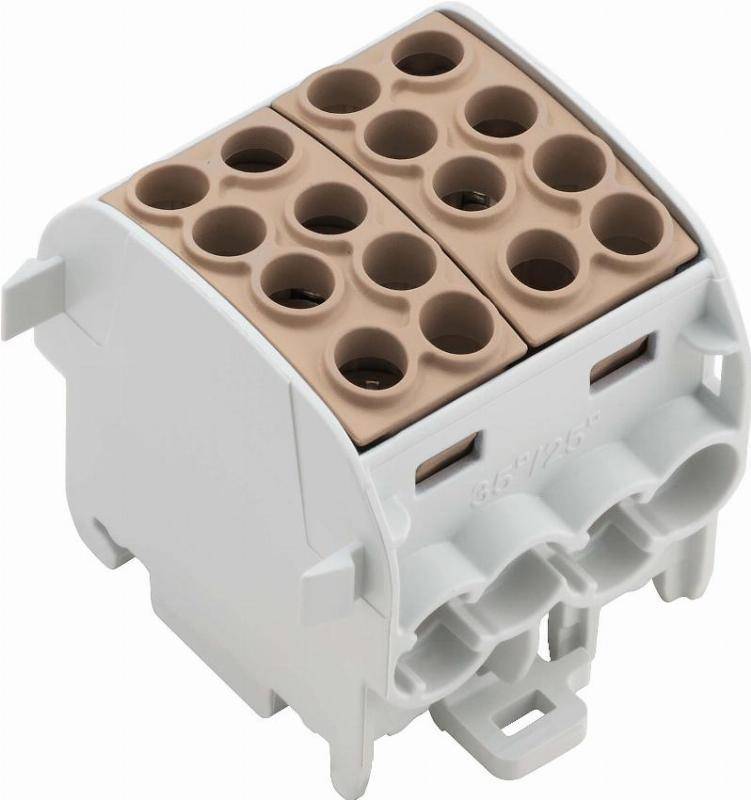Weidmüller 1561720000 Verteilerblock Schrauben Braun 2 St.