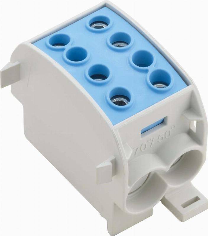 Weidmüller 1561780000 Verteilerblock Schrauben Blau 3 St.