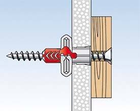 Fischer 555105 DUOPOWER 5 x 25 S 2-Komponenten-Dübel 25 mm 5 mm 50 St.