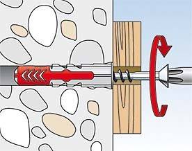 Fischer 555105 DUOPOWER 5 x 25 S 2-Komponenten-Dübel 25 mm 5 mm 50 St.