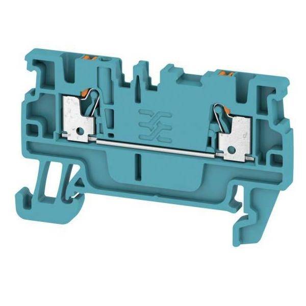 Weidmüller 1552820000 Durchgangsklemme 3.5 mm Zugfeder Blau 100 St.