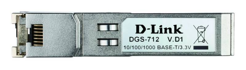 D-Link DGS-712 D-LINK 1000Base-T SFP Transceiver SFP-Transceiver-Modul 1 GBit/s 100 m
