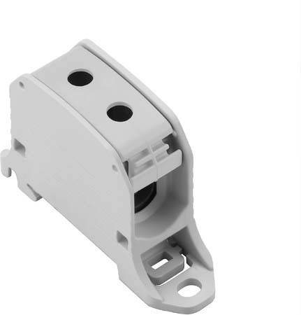 Weidmüller 2502530000 Durchgangsklemme 20 mm Schrauben Grau 9 St.