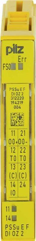 Pilz Elektronikmodul PSSu E F DI OZ 2