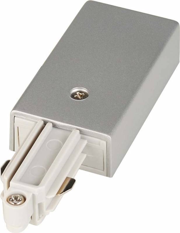 SLV 143032 Hochvolt-Schienensystem-Komponente Einspeiser 1phasig Silber-Grau