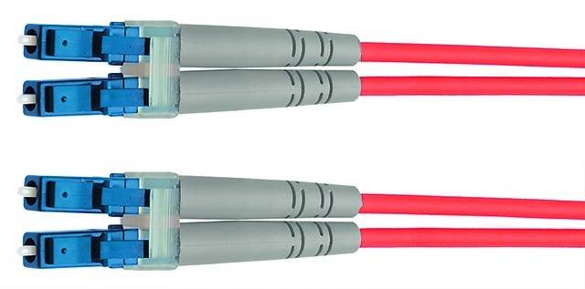 Telegärtner 100011366 Glasfaser LWL Anschlusskabel [1x LC-Stecker - 1x LC-Stecker] 50/125 µ Multimode OM3 3.00 m
