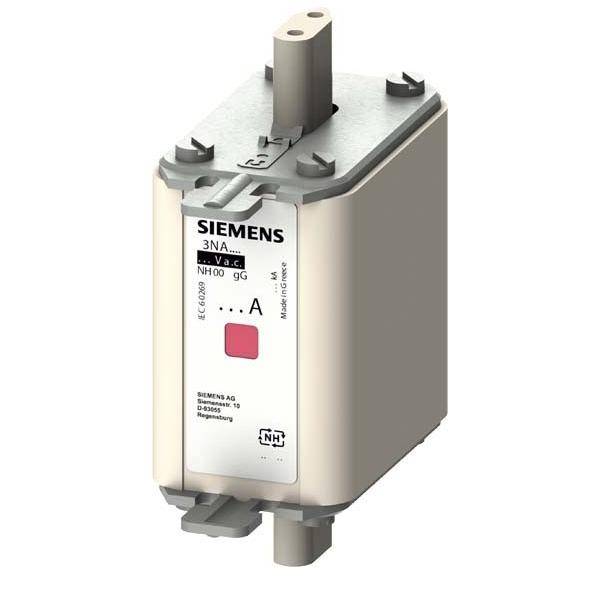 Siemens 3NA78226 Sicherungseinsatz Sicherungsgröße = 0 63 A 690 V 3 St.