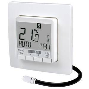 Eberle 527 8134 55 100 FIT 3L Raumthermostat Unterputz Heizen, Raumtemperatur mit Bodenlimiter 1 St.