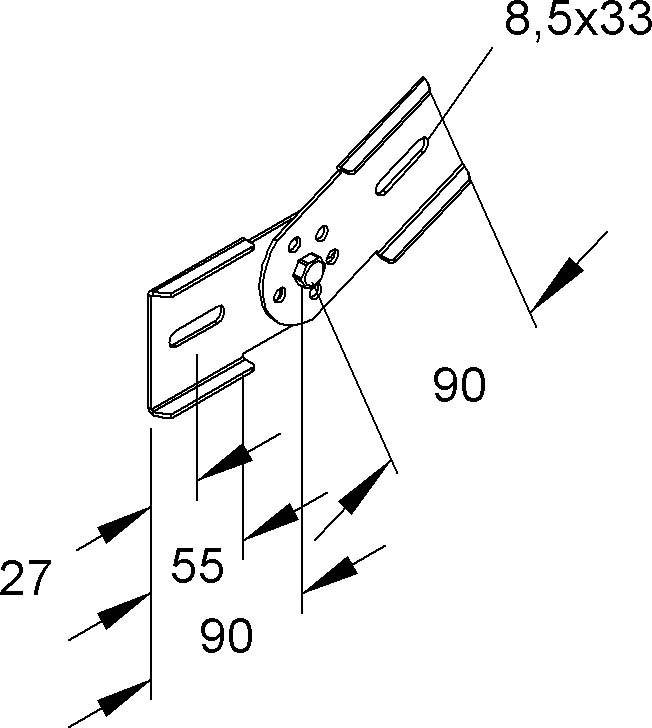 Niedax Gelenkverbinder KGV 60 E5