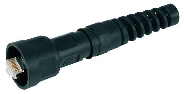 Telegärtner 100007460 STX V1 RJ45-Steckerset Kunststoff Variante 1 100007460 Stecker, gerade Pole: 8P8C Schwarz 1 St.