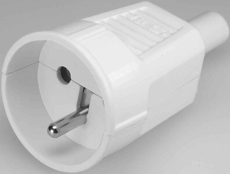 Bachmann 912.273 Schutzkontaktkupplung Kunststoff 250 V Weiß IP20
