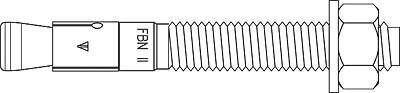 Fischer 52192 FBN II 16/250 GS Bolzenanker 370mm 56mm 10St.
