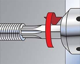 Fischer 79780 STST Stockschraube 8mm 50mm T-Profil, Außensechskant 100St.