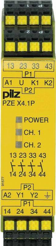 Pilz Kontakterweiterungsblock PZE X4.1P C #787588