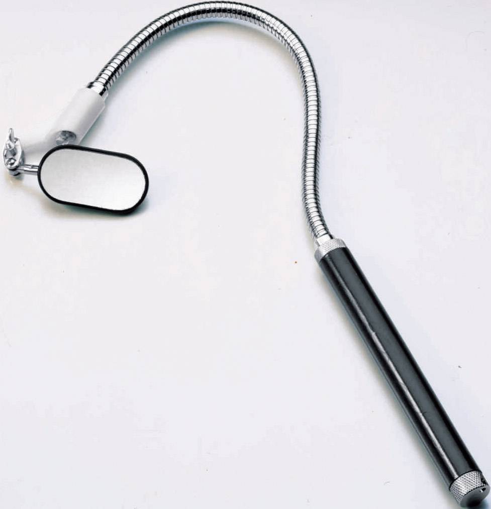 TOOLCRAFT 815087 Inspektionsspiegel mit Beleuchtung Spiegel-Größe: (B x H) 48mm x 24mm