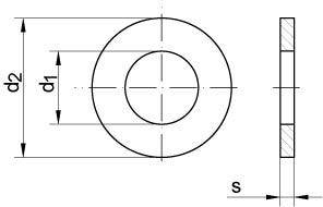 DIN 125 ST galZn A 19 KP E-NORMpro