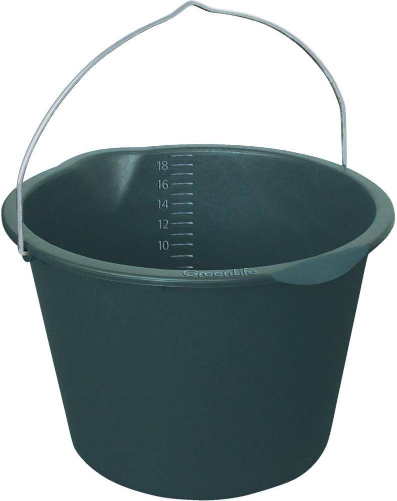 Eimer mit Tülle, 20 Literschwarz