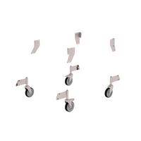 Nachrüstsatz Lenkrollen Edelstahl<br>50120