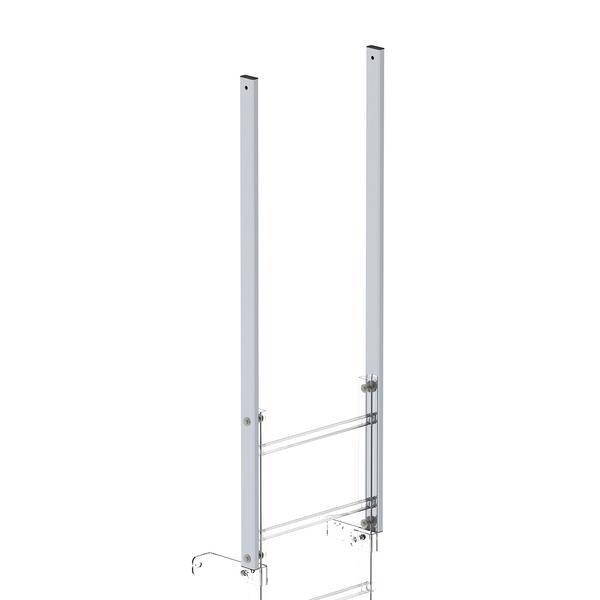 Ausstiegsholm gerade Edelstahl