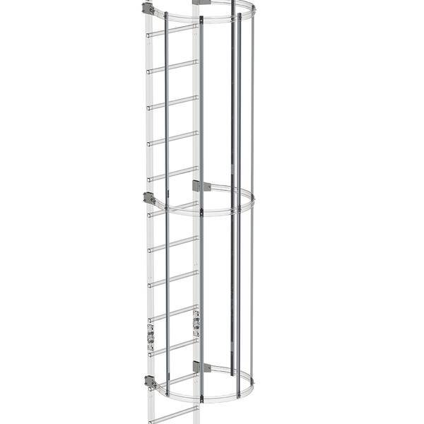 Rückenschutzstrebe 3000 mm lang Edelstahl