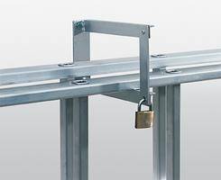 Leiteraufhängevorrichtung, abschließbar