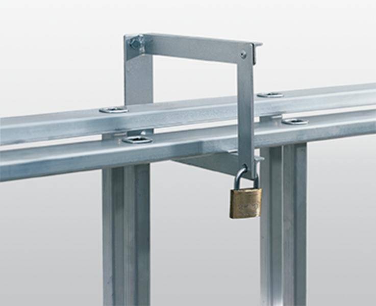 Leiteraufhängevorrichtung, abschließbar