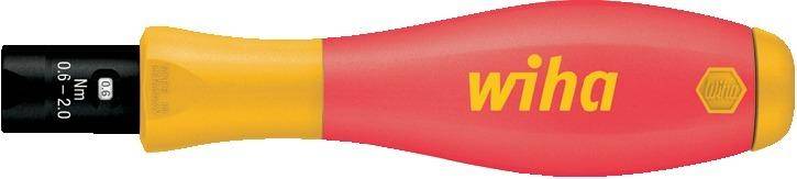 Drehmomentgriff VDE TorqueVario®-S 2-7 Nm autom.auslös.einstellb.L.142mm WIHA